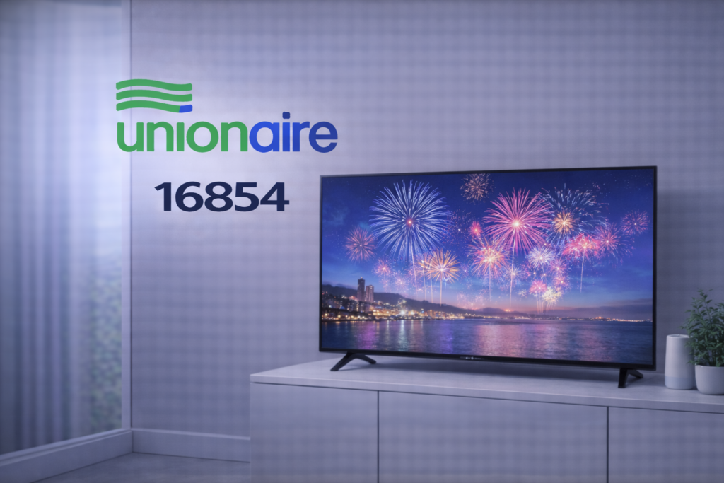 صيانة شاشة يونيون اير